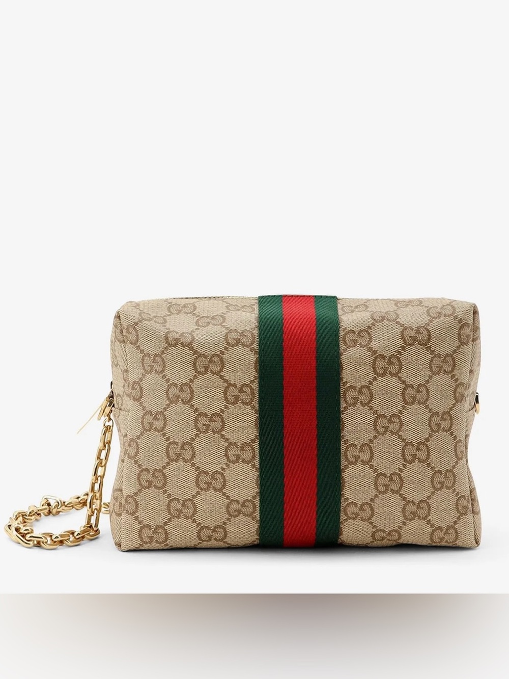 GUCCI Web Stripe mini camera bag shoulder bag crossbody bag